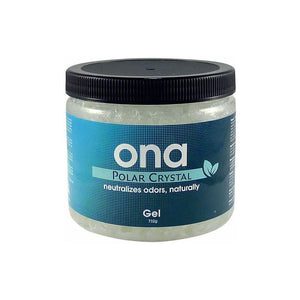 Barattolo di ONA Gel Polar Crystal in vari formati per neutralizzare odori | GrowLab