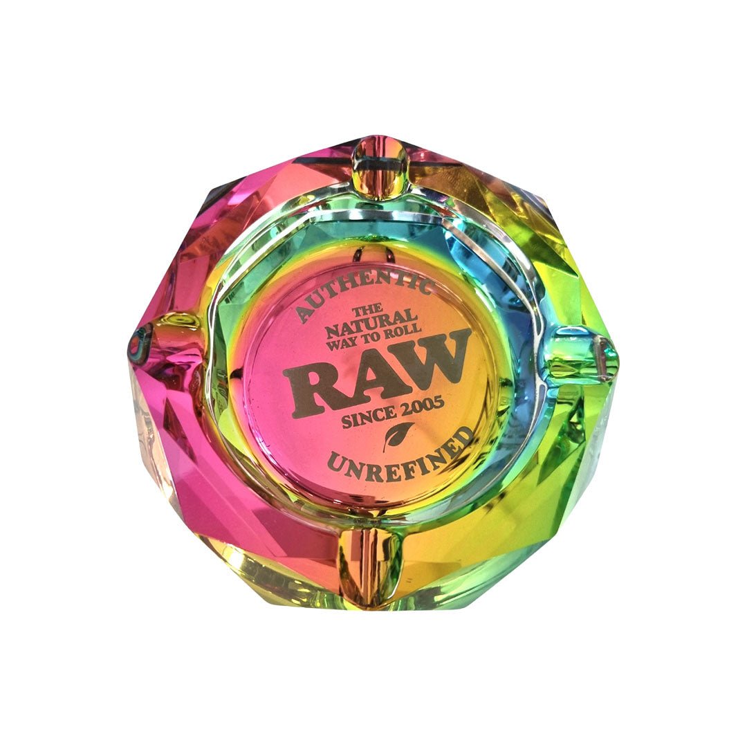 Posacenere in Cristallo Raw - The Rainbow | GrowLab