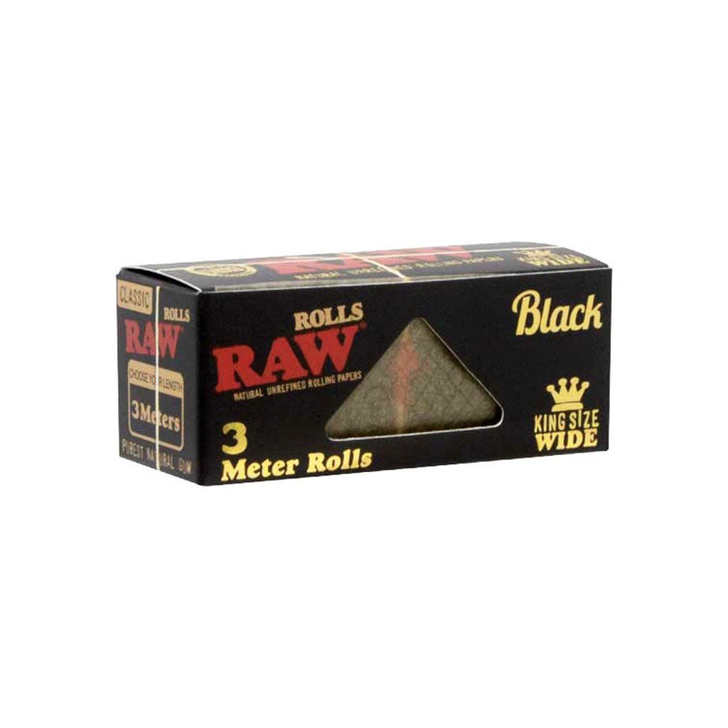 Rullo RAW Black da 3 metri in carta ultra sottile non sbiancata | GrowLab