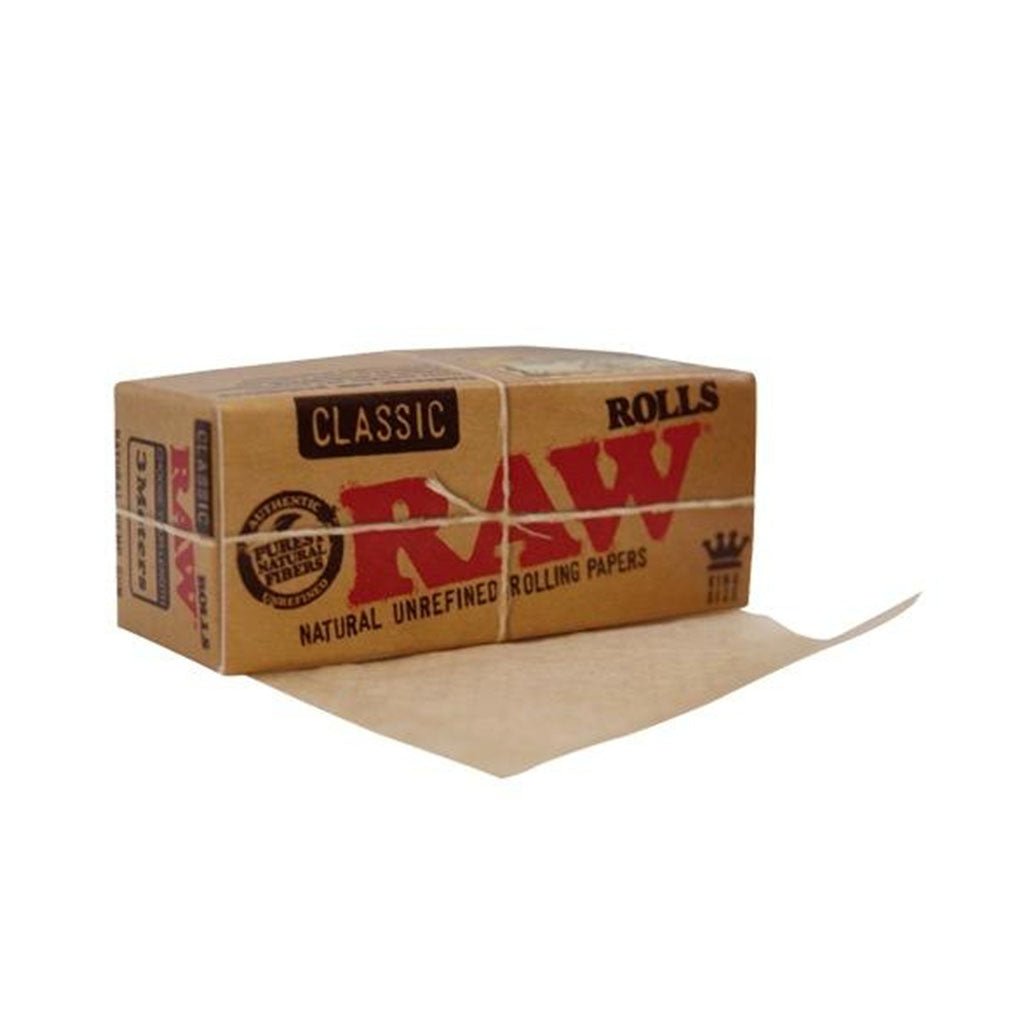 Rullo RAW Classic da 3 m di cartine naturali non sbiancate | GrowLab