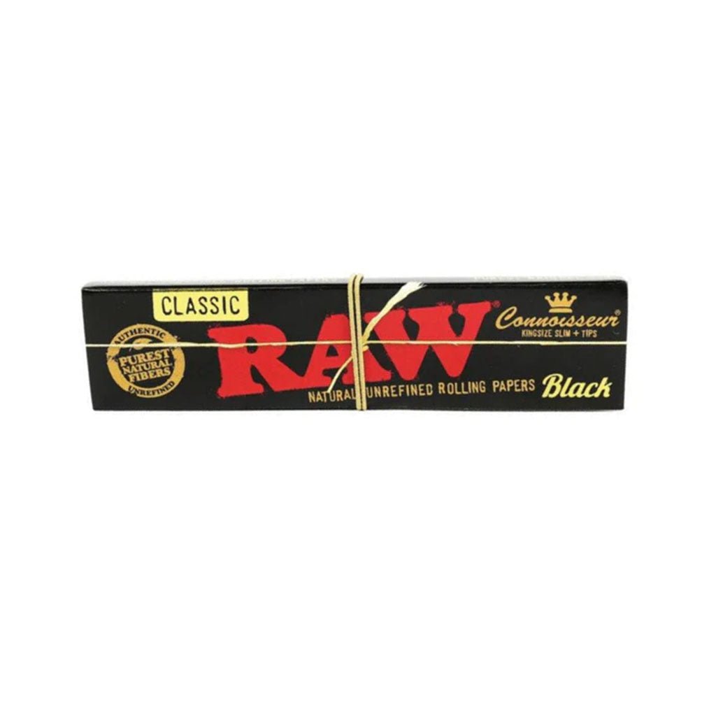 Raw Connoisseur Black - Cartine King Size e Filtri | GrowLab