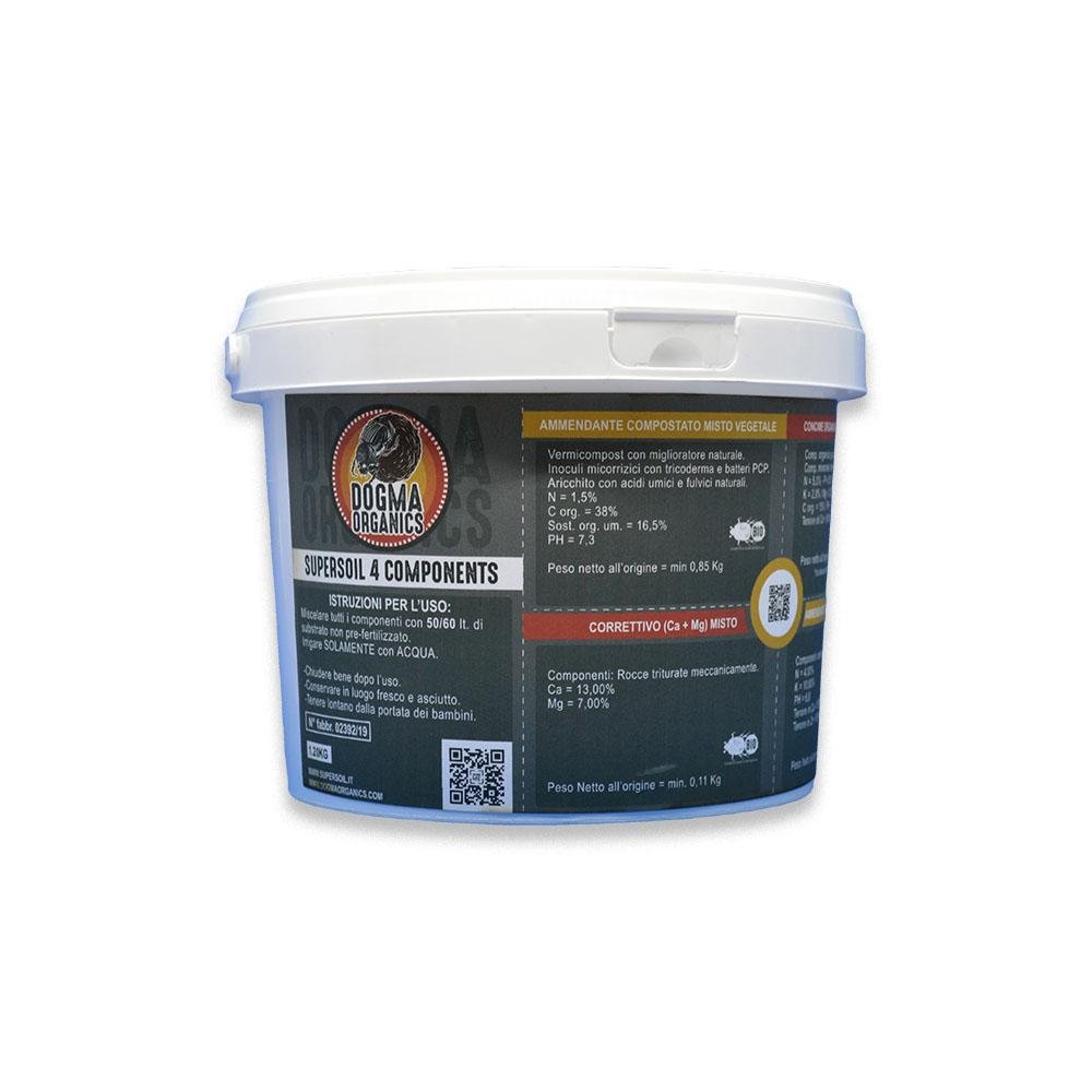 SuperSoil 4 componenti - Dogma Organics | GrowLab
