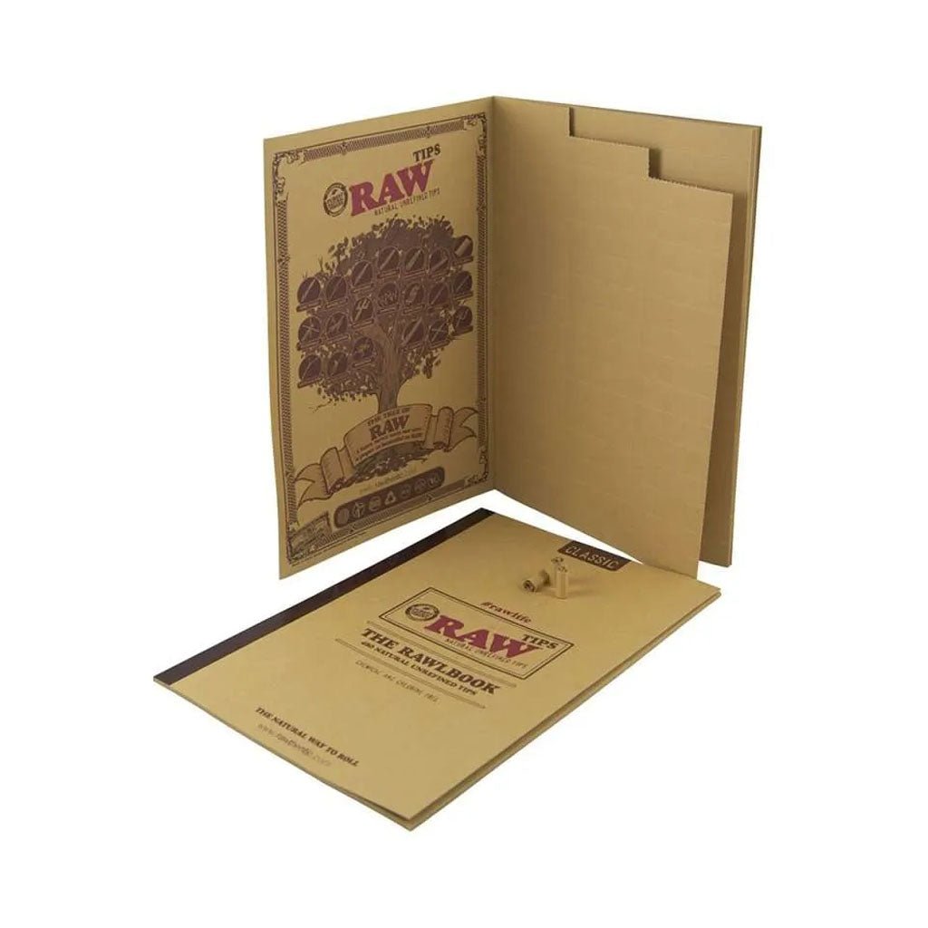 RAWlbook con 480 filtri classici RAW disposti su 10 pagine perforate in formato compatto | GrowLab